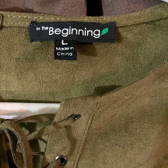 In the Beginning, Size Large, zipper in back - Picture 2 of 3